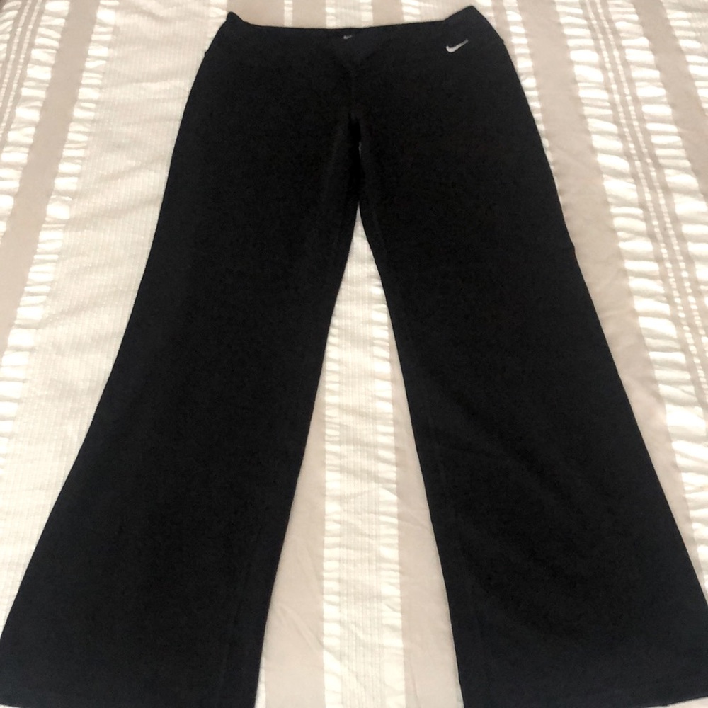 Nike Dri-Fit pants, Large, Black